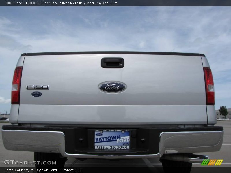 Silver Metallic / Medium/Dark Flint 2008 Ford F150 XLT SuperCab