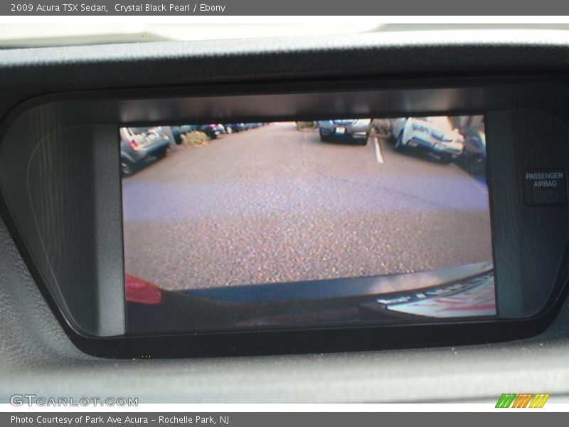 Crystal Black Pearl / Ebony 2009 Acura TSX Sedan