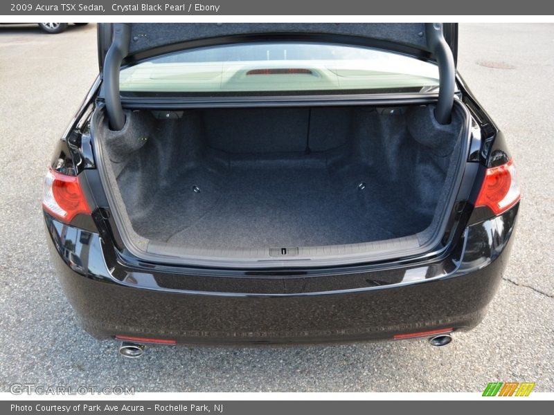 Crystal Black Pearl / Ebony 2009 Acura TSX Sedan