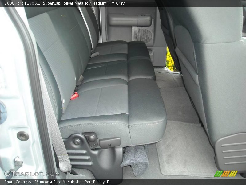 Silver Metallic / Medium Flint Grey 2008 Ford F150 XLT SuperCab