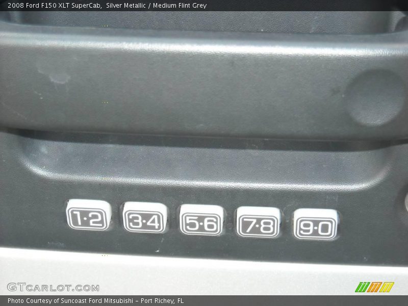 Silver Metallic / Medium Flint Grey 2008 Ford F150 XLT SuperCab