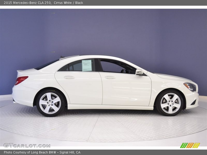 Cirrus White / Black 2015 Mercedes-Benz CLA 250