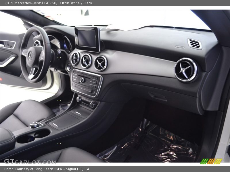 Cirrus White / Black 2015 Mercedes-Benz CLA 250