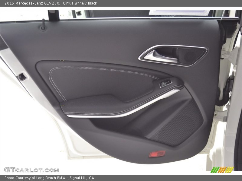 Cirrus White / Black 2015 Mercedes-Benz CLA 250