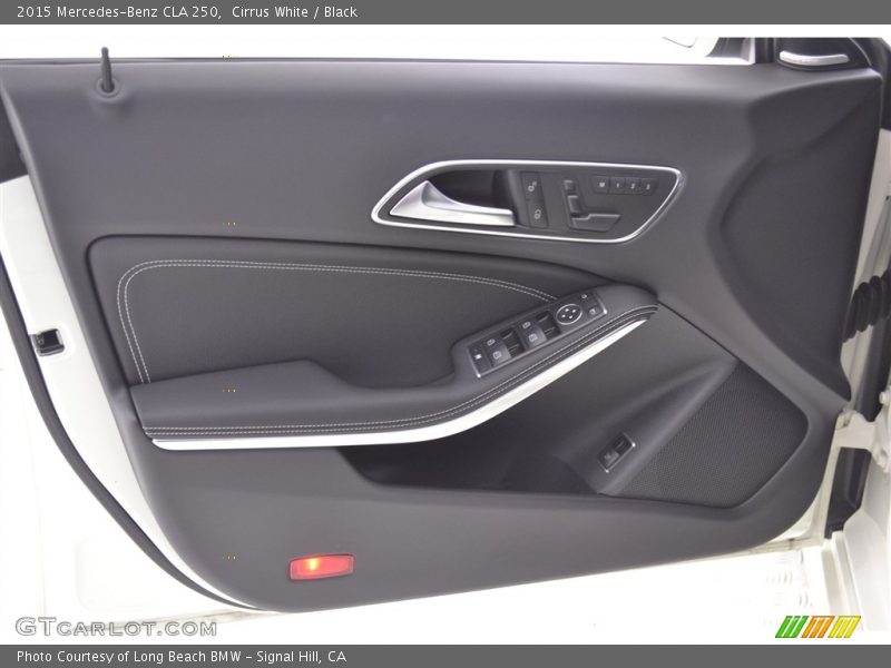 Cirrus White / Black 2015 Mercedes-Benz CLA 250