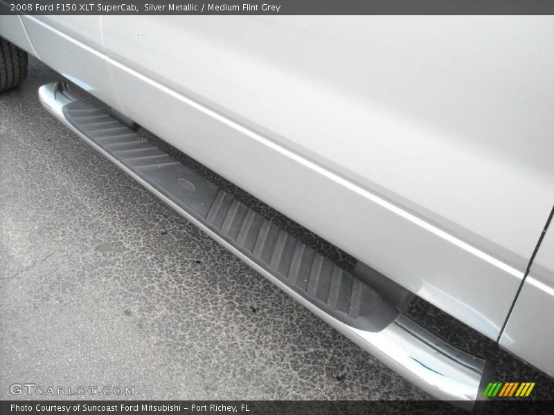 Silver Metallic / Medium Flint Grey 2008 Ford F150 XLT SuperCab