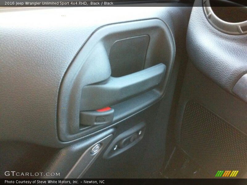 Black / Black 2016 Jeep Wrangler Unlimited Sport 4x4 RHD