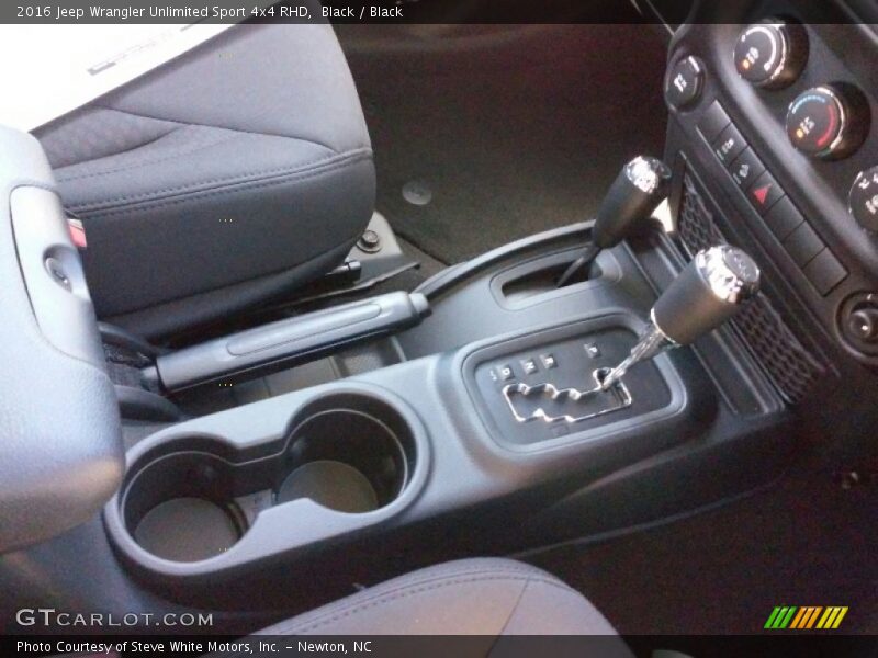 Black / Black 2016 Jeep Wrangler Unlimited Sport 4x4 RHD