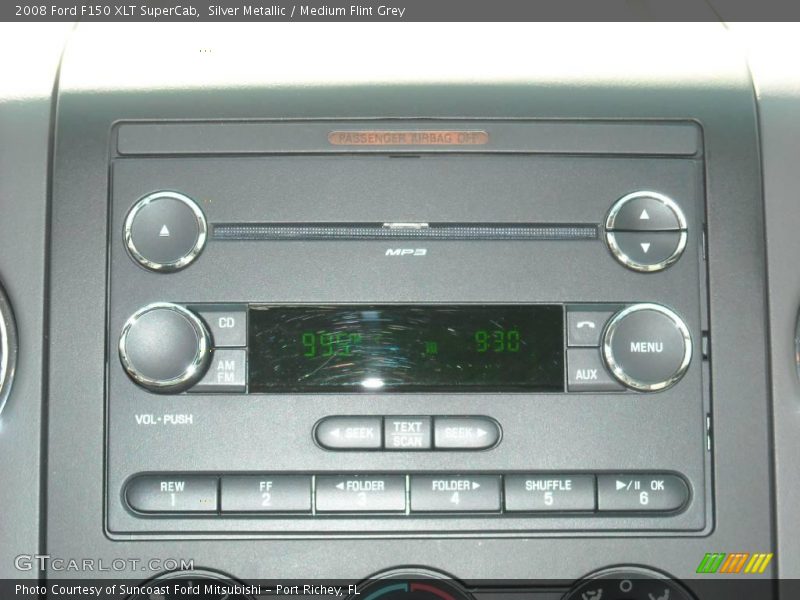 Silver Metallic / Medium Flint Grey 2008 Ford F150 XLT SuperCab