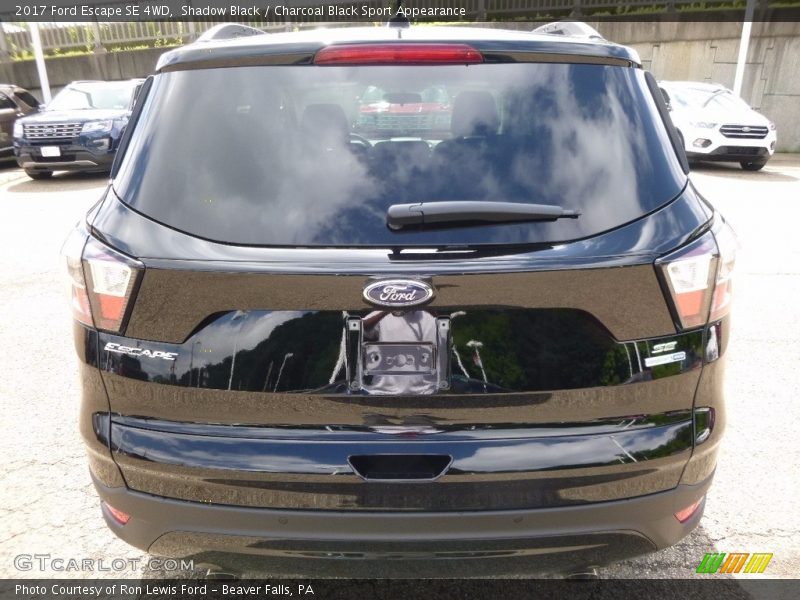 Shadow Black / Charcoal Black Sport Appearance 2017 Ford Escape SE 4WD