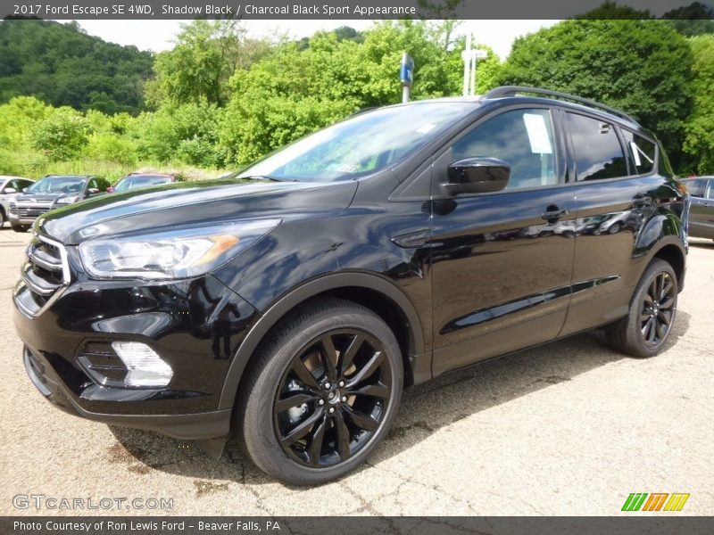 Shadow Black / Charcoal Black Sport Appearance 2017 Ford Escape SE 4WD