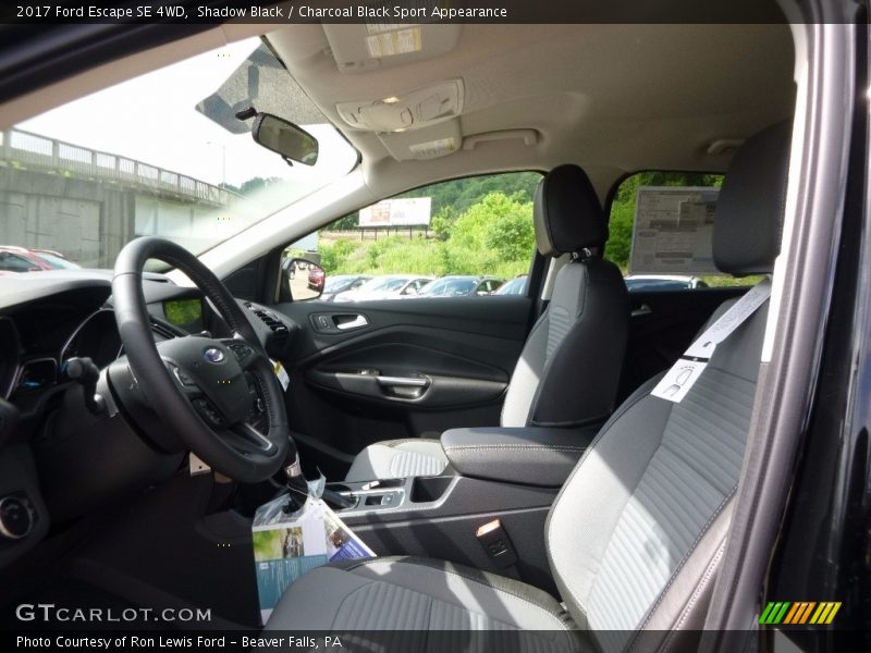 Shadow Black / Charcoal Black Sport Appearance 2017 Ford Escape SE 4WD