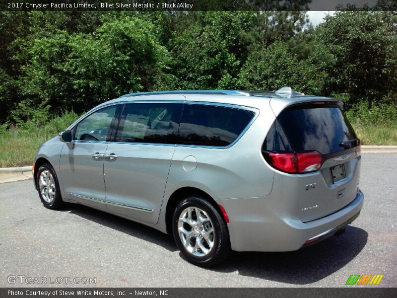 Billet Silver Metallic / Black/Alloy 2017 Chrysler Pacifica Limited