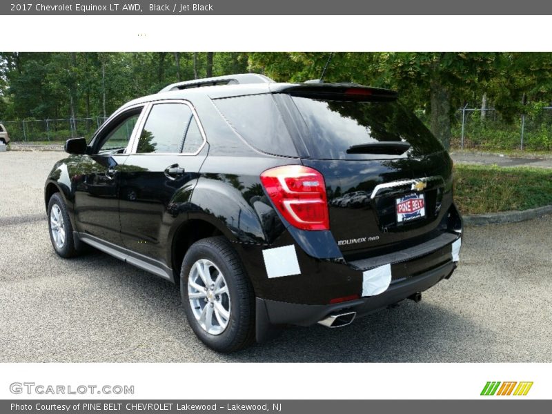 Black / Jet Black 2017 Chevrolet Equinox LT AWD