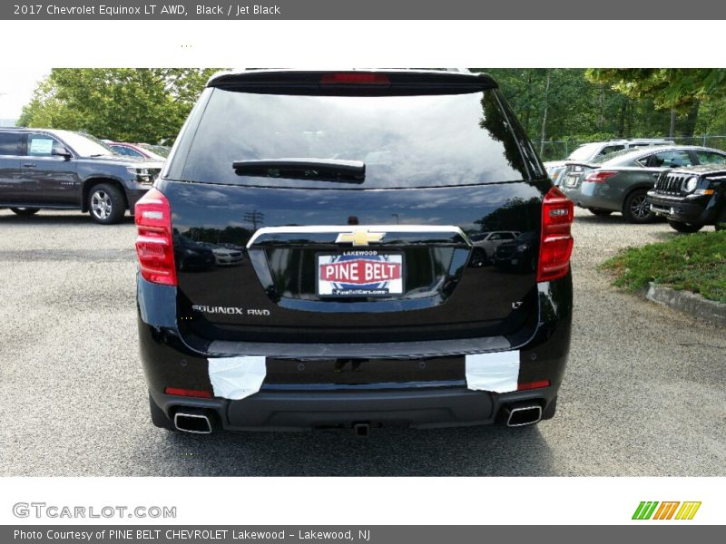 Black / Jet Black 2017 Chevrolet Equinox LT AWD