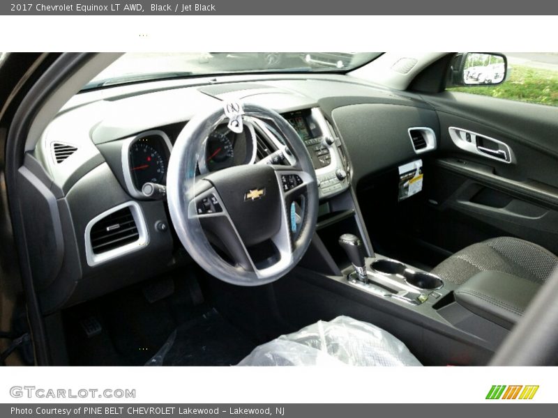 Black / Jet Black 2017 Chevrolet Equinox LT AWD