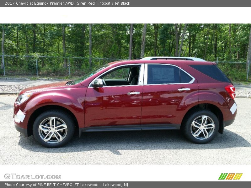  2017 Equinox Premier AWD Siren Red Tintcoat