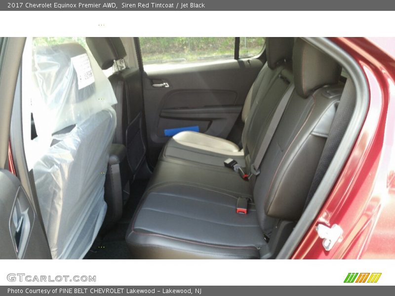 Siren Red Tintcoat / Jet Black 2017 Chevrolet Equinox Premier AWD