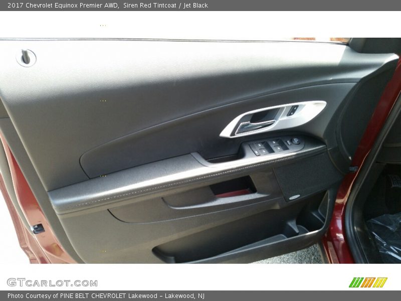 Siren Red Tintcoat / Jet Black 2017 Chevrolet Equinox Premier AWD