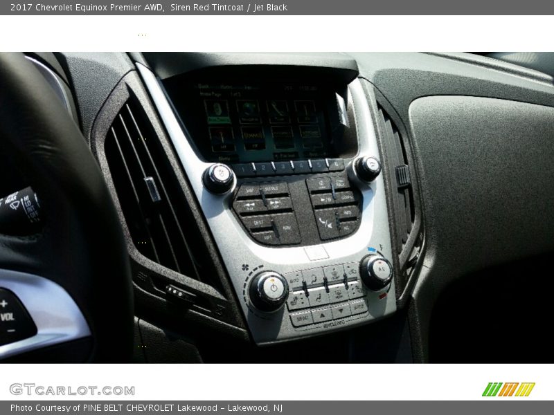 Siren Red Tintcoat / Jet Black 2017 Chevrolet Equinox Premier AWD