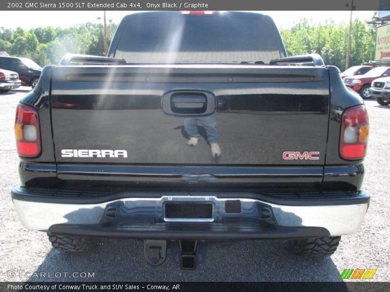 Onyx Black / Graphite 2002 GMC Sierra 1500 SLT Extended Cab 4x4