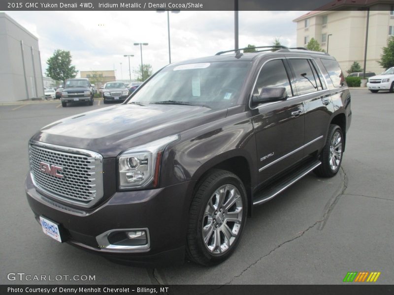 Iridium Metallic / Denali Cocoa/Shale 2015 GMC Yukon Denali 4WD