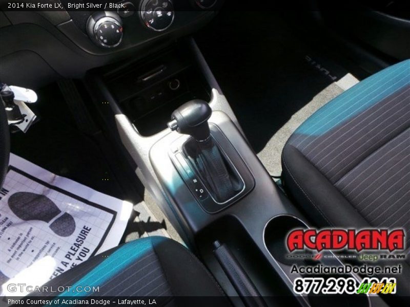 Bright Silver / Black 2014 Kia Forte LX