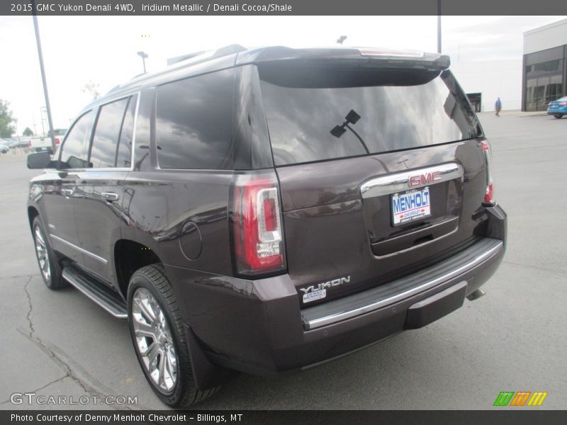 Iridium Metallic / Denali Cocoa/Shale 2015 GMC Yukon Denali 4WD