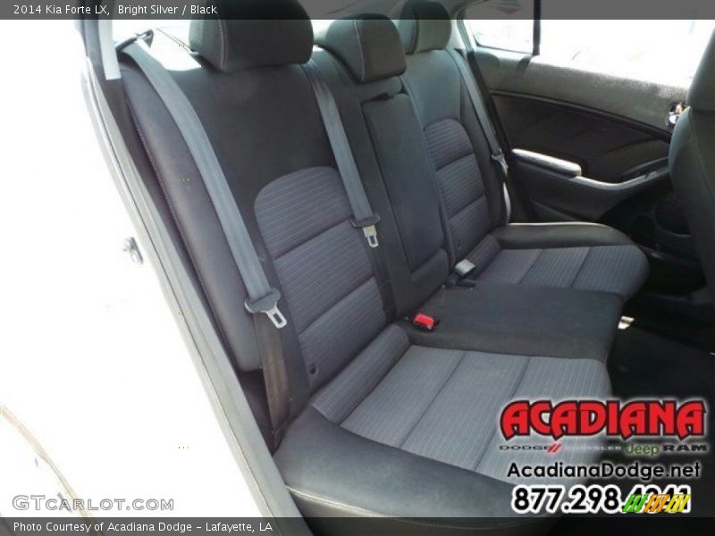 Bright Silver / Black 2014 Kia Forte LX