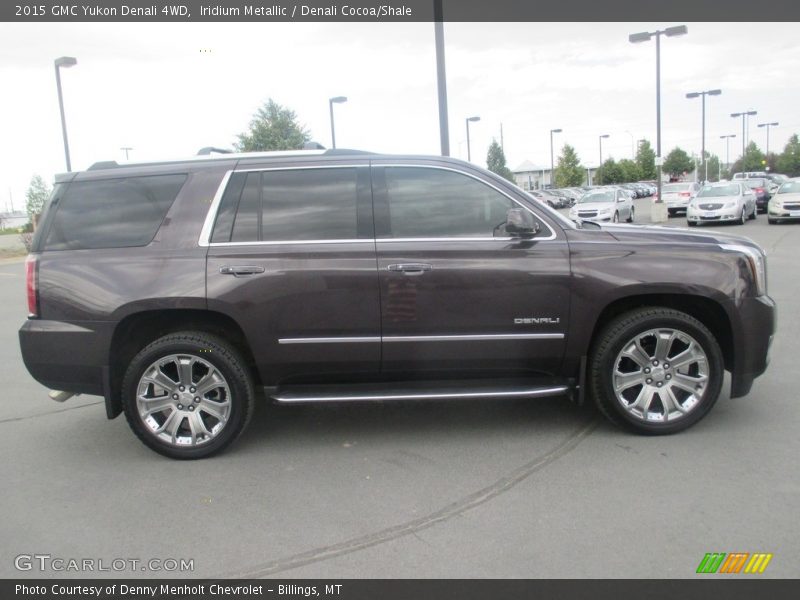 Iridium Metallic / Denali Cocoa/Shale 2015 GMC Yukon Denali 4WD