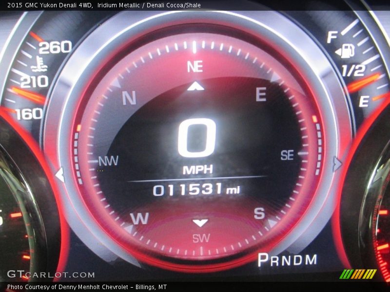 Iridium Metallic / Denali Cocoa/Shale 2015 GMC Yukon Denali 4WD