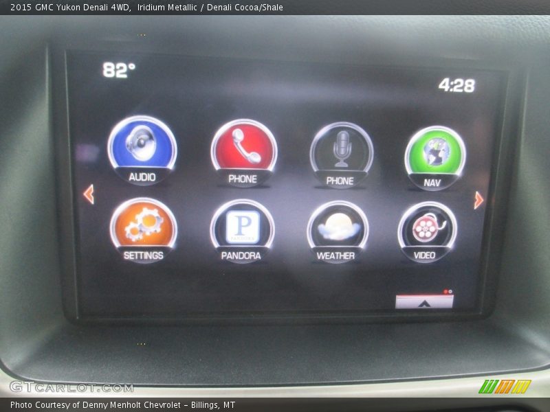 Iridium Metallic / Denali Cocoa/Shale 2015 GMC Yukon Denali 4WD