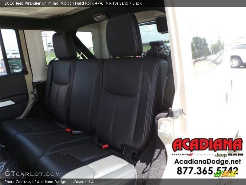 Mojave Sand / Black 2016 Jeep Wrangler Unlimited Rubicon Hard Rock 4x4