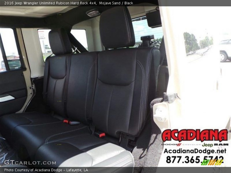 Mojave Sand / Black 2016 Jeep Wrangler Unlimited Rubicon Hard Rock 4x4