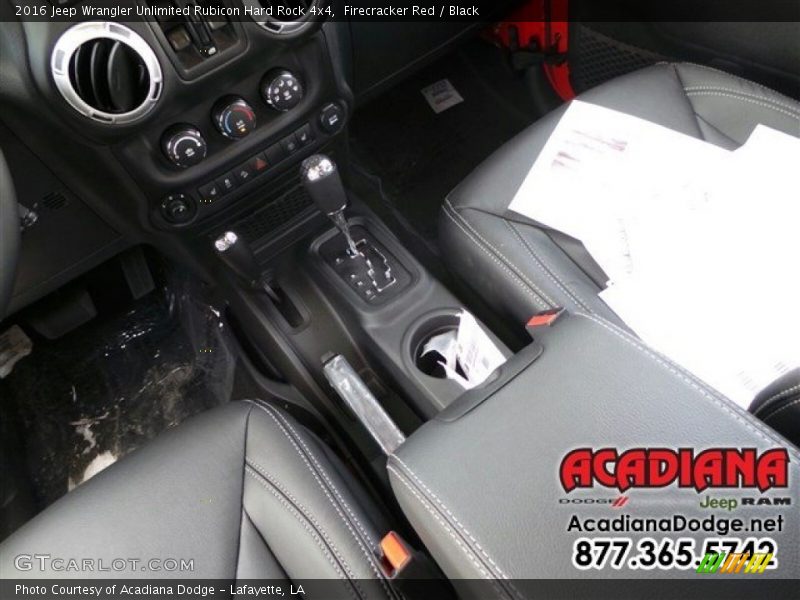 Firecracker Red / Black 2016 Jeep Wrangler Unlimited Rubicon Hard Rock 4x4