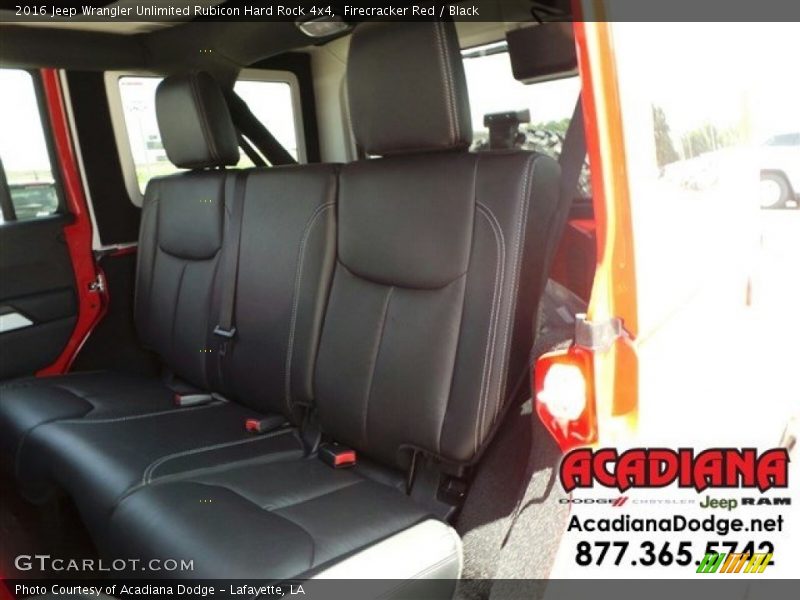 Firecracker Red / Black 2016 Jeep Wrangler Unlimited Rubicon Hard Rock 4x4