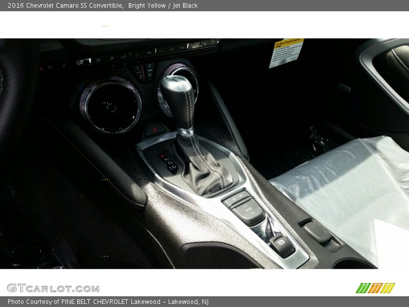 Bright Yellow / Jet Black 2016 Chevrolet Camaro SS Convertible