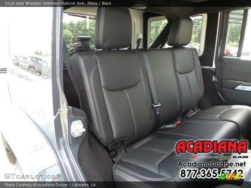 Rhino / Black 2016 Jeep Wrangler Unlimited Rubicon 4x4