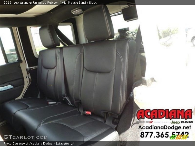 Mojave Sand / Black 2016 Jeep Wrangler Unlimited Rubicon 4x4