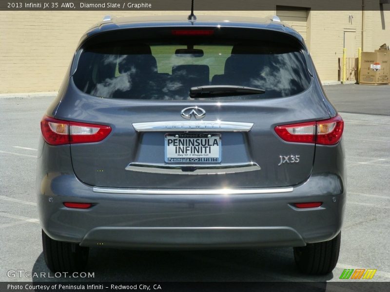 Diamond Slate / Graphite 2013 Infiniti JX 35 AWD