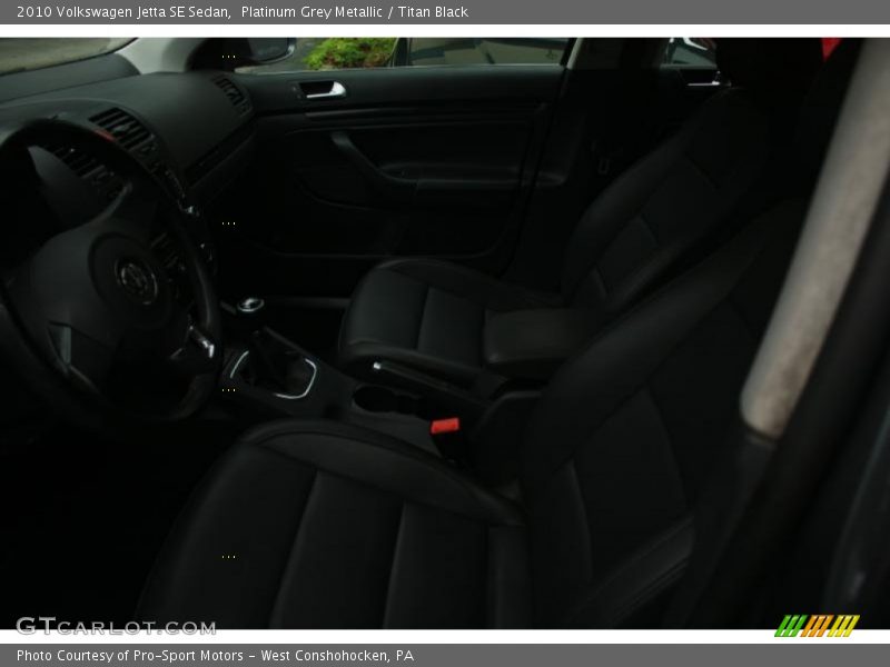 Platinum Grey Metallic / Titan Black 2010 Volkswagen Jetta SE Sedan