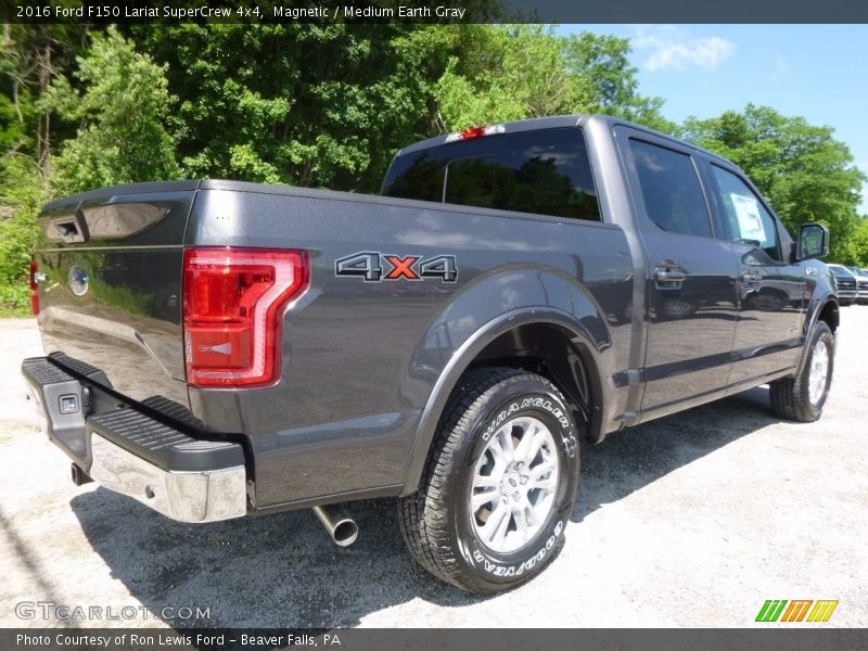 Magnetic / Medium Earth Gray 2016 Ford F150 Lariat SuperCrew 4x4