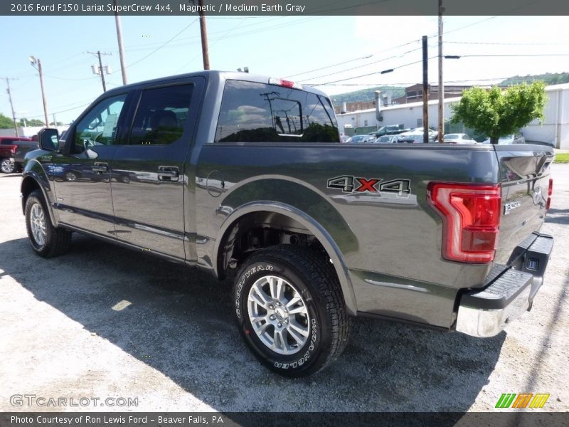 Magnetic / Medium Earth Gray 2016 Ford F150 Lariat SuperCrew 4x4