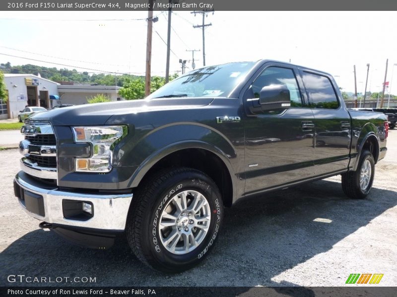 Magnetic / Medium Earth Gray 2016 Ford F150 Lariat SuperCrew 4x4