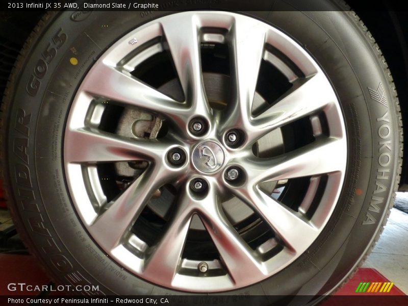 Diamond Slate / Graphite 2013 Infiniti JX 35 AWD