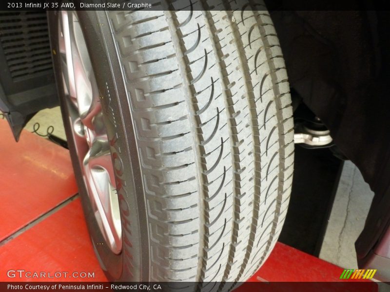 Diamond Slate / Graphite 2013 Infiniti JX 35 AWD