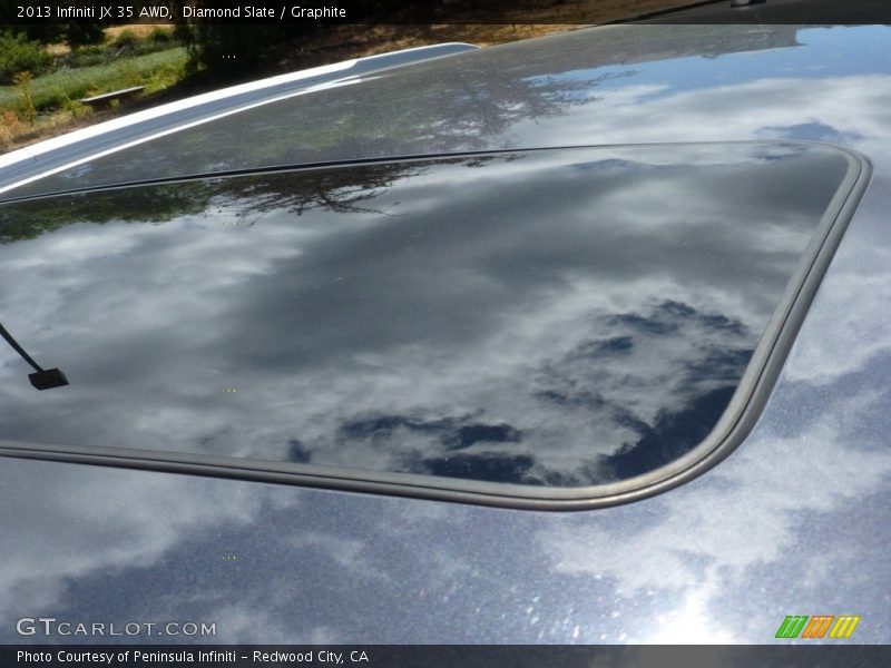 Diamond Slate / Graphite 2013 Infiniti JX 35 AWD