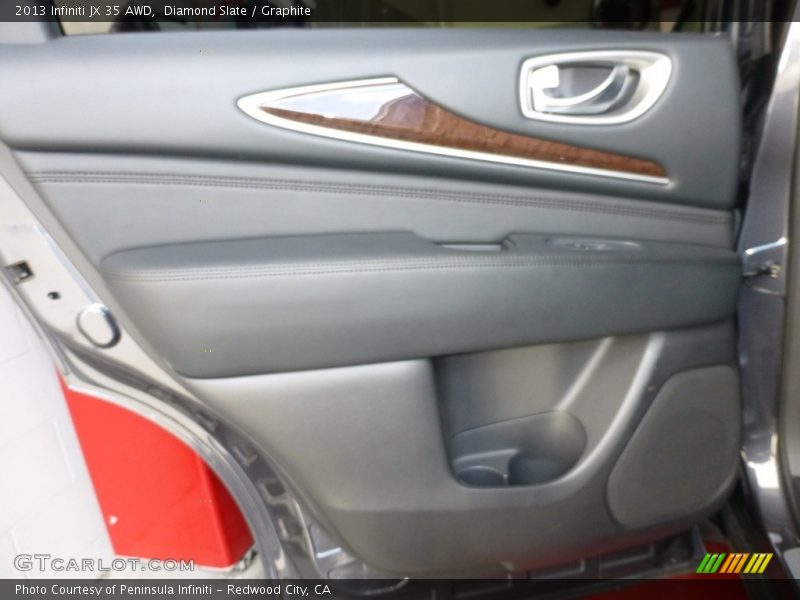Diamond Slate / Graphite 2013 Infiniti JX 35 AWD