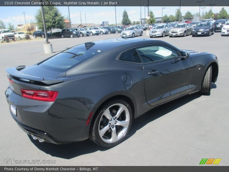 Nightfall Gray Metallic / Jet Black 2016 Chevrolet Camaro SS Coupe