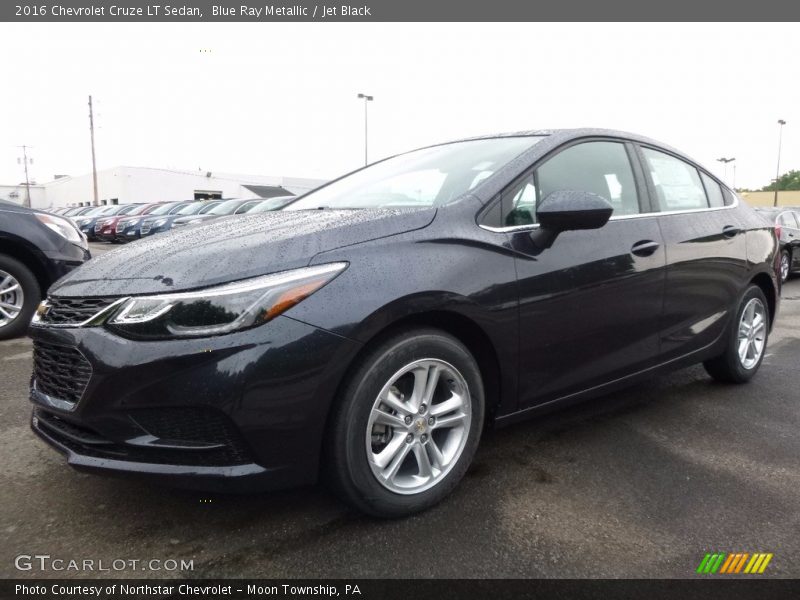 Blue Ray Metallic / Jet Black 2016 Chevrolet Cruze LT Sedan